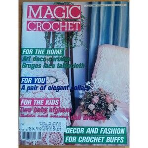 Magic Crochet August 1990 Number 87